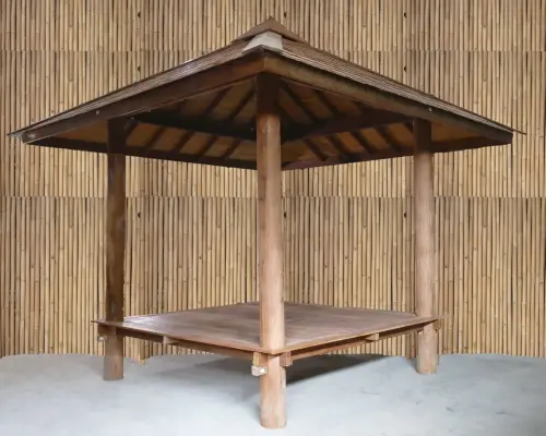 Product image of the product “Gazebo 420x414x410cm Model1, with Bankirai Flooring ”